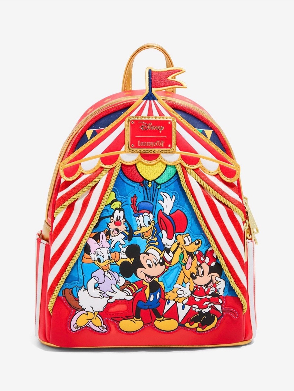 Loungefly Disney Mickey Mouse & Friends Circus
Mini Backpack